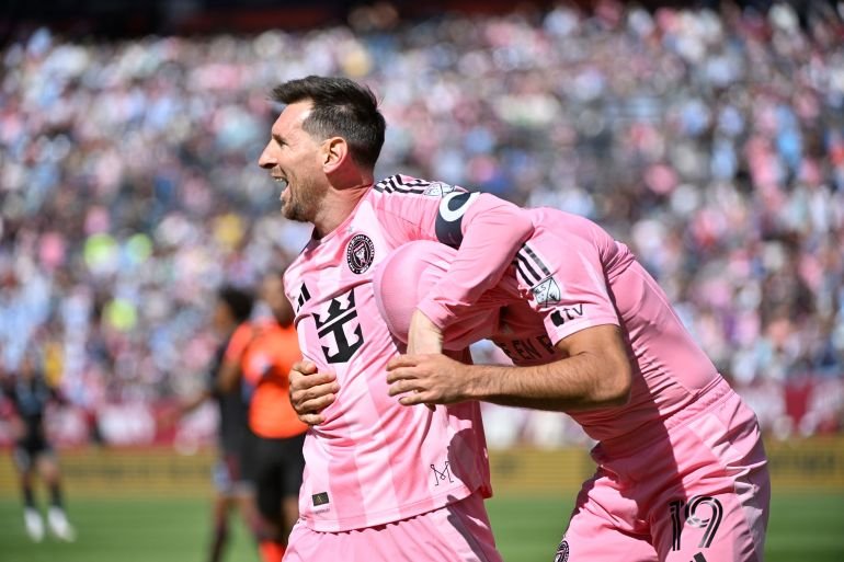 Lionel Messi scores twice as Inter Miami defeat Rapids in MLS