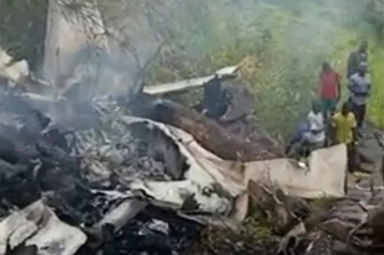 Plane crashes near South Sudan’s Juba, killing all 14 on board