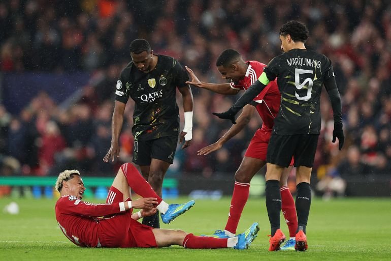 France’s Ekitike to miss World Cup after Liverpool Champions League injury