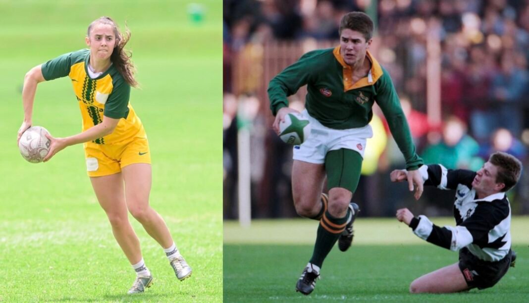 Japie proud of rugby-playing daughter