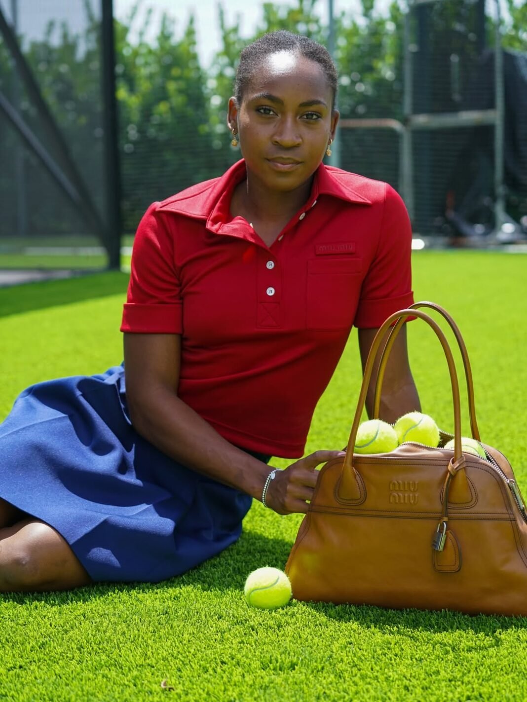 “Seeing a Black Girl with Her Natural Hair ” — Coco Gauff’s Miu Miu Campaign Centres Authentic Beauty