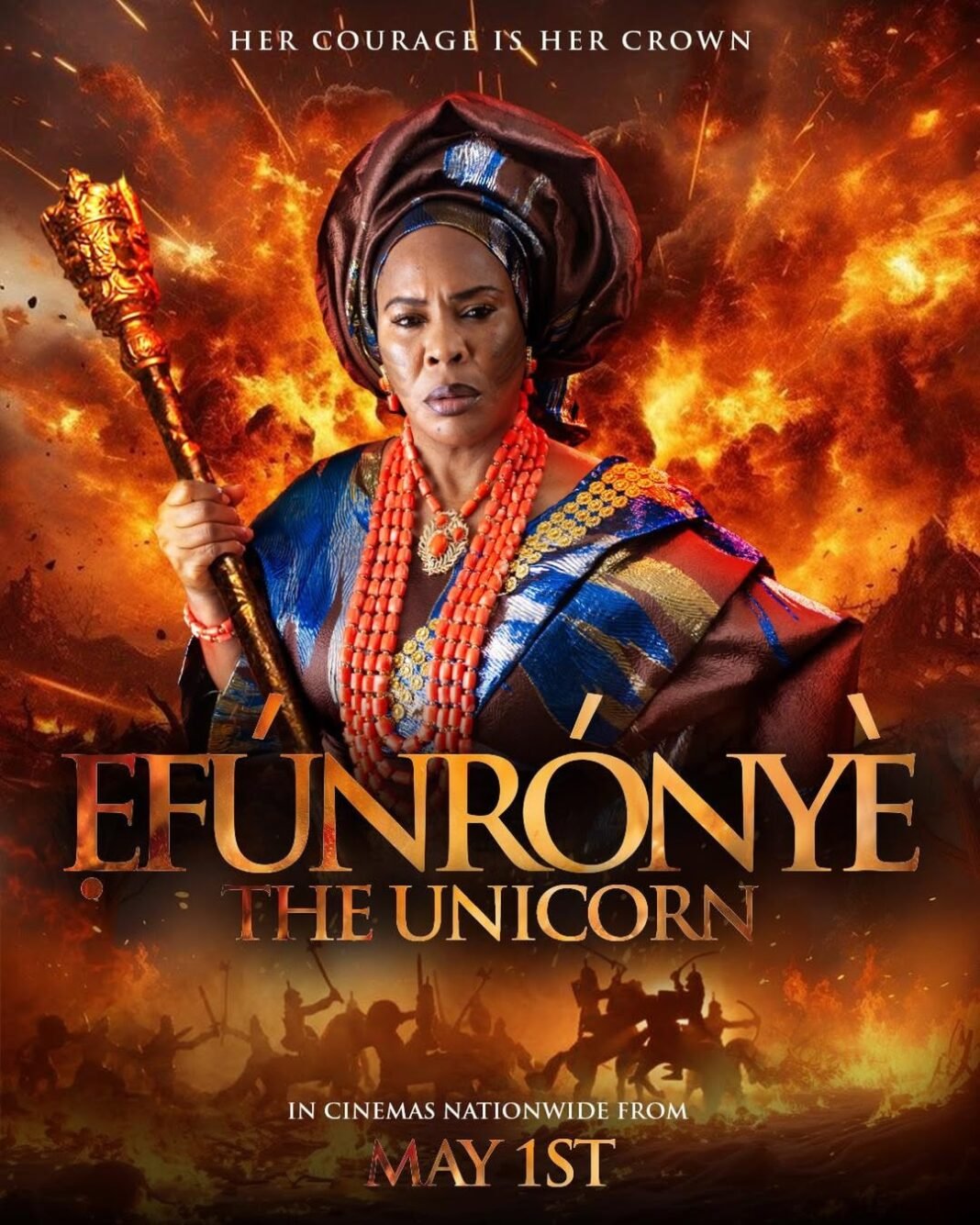 Faithia Williams, Odunlade Adekola, Mercy Aigbe & Ibrahim Chatta Lead The Epic Cast Of “Efunroye: The Unicorn”