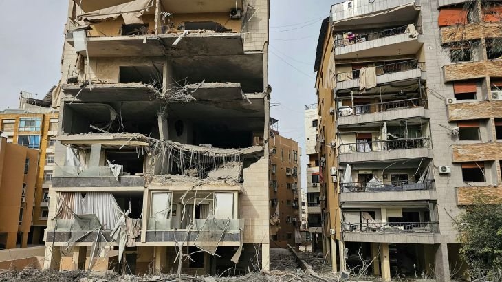 Israel kills 7 people in Beirut, Hezbollah fights invasion in south Lebanon