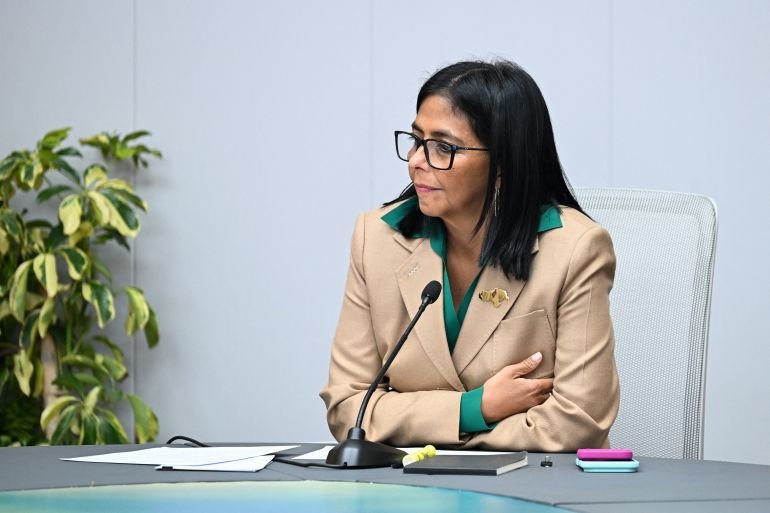 US removes sanctions on Venezuela’s interim President Delcy Rodriguez