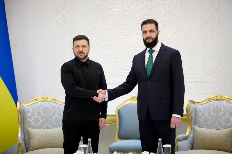 Ukraine and Syria to cooperate on security, Zelenskyy says