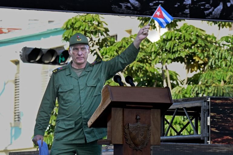 Cuban president defiant amid US pressure and energy blockade threats