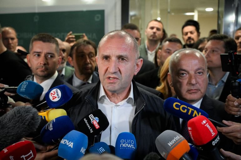 Exit poll shows former President Radev’s party set to win Bulgaria election