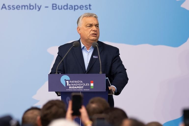 Vance heads to Budapest to shore up Orban’s support before Sunday vote