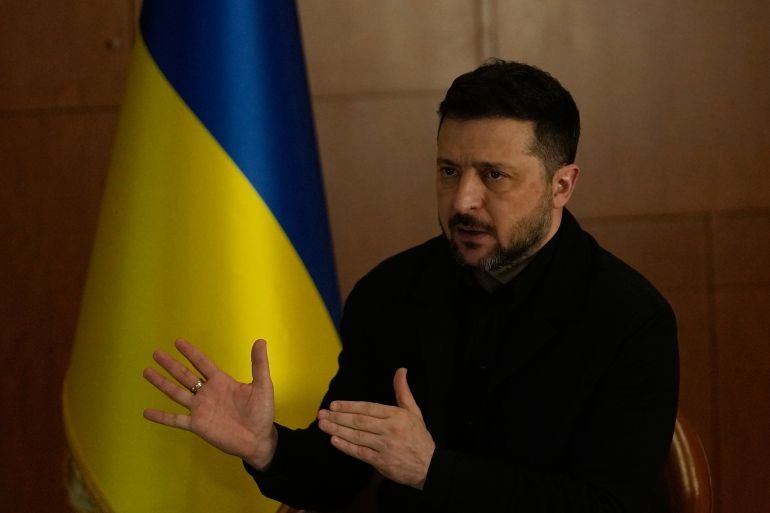 Zelenskyy says Ukrainian interceptors downed Iran drones in the Middle East