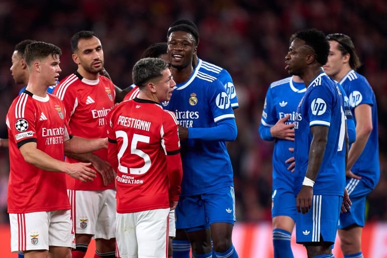 UEFA bans Benfica’s Prestianni for six games for verbally abusing Vinicius
