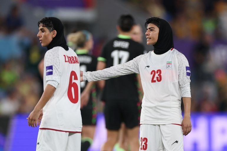 Iranian women footballers reveal ‘enormous pressure’ of the Asian Cup saga
