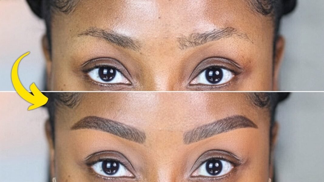 See How Dimma Umeh Shapes, Fills & Defines Her Brows