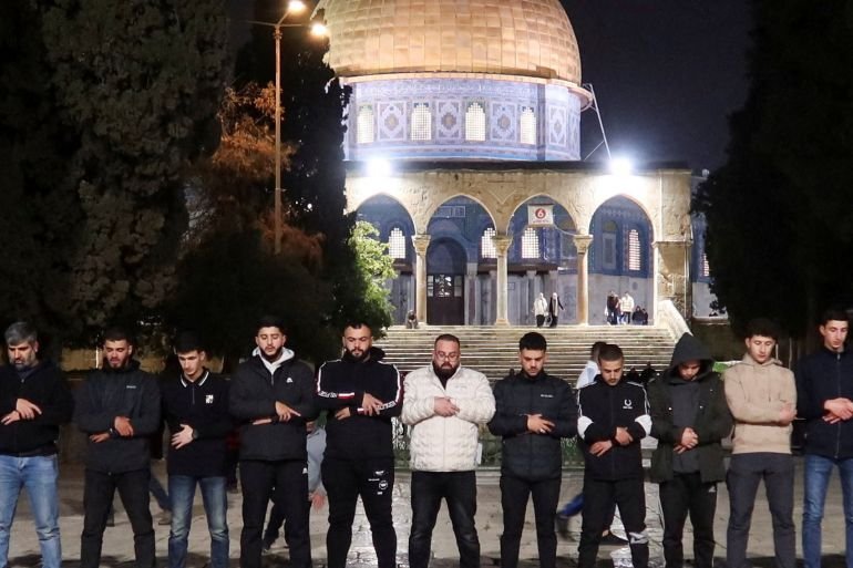 Thousands of Palestinians pray at Al-Aqsa Mosque after Israel’s 40-day ban