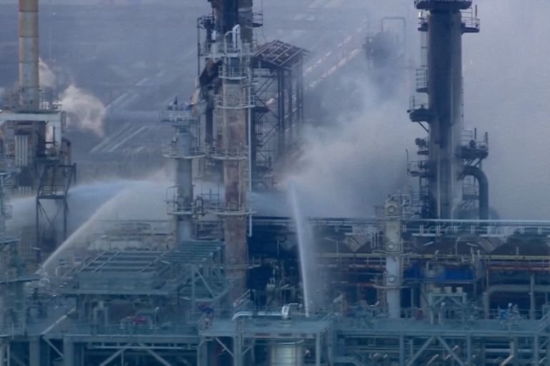 Fire breaks out at crucial Australian refinery, raising fuel supply fears