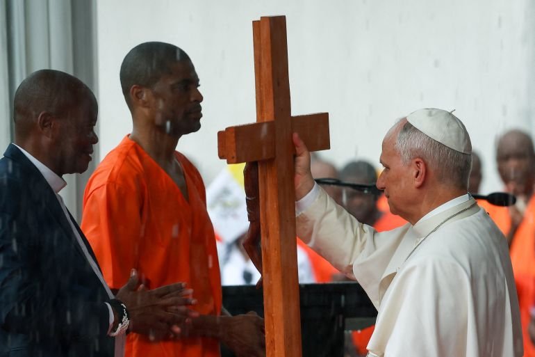 Pope Leo urges justice reform in Equatorial Guinea’s prisons