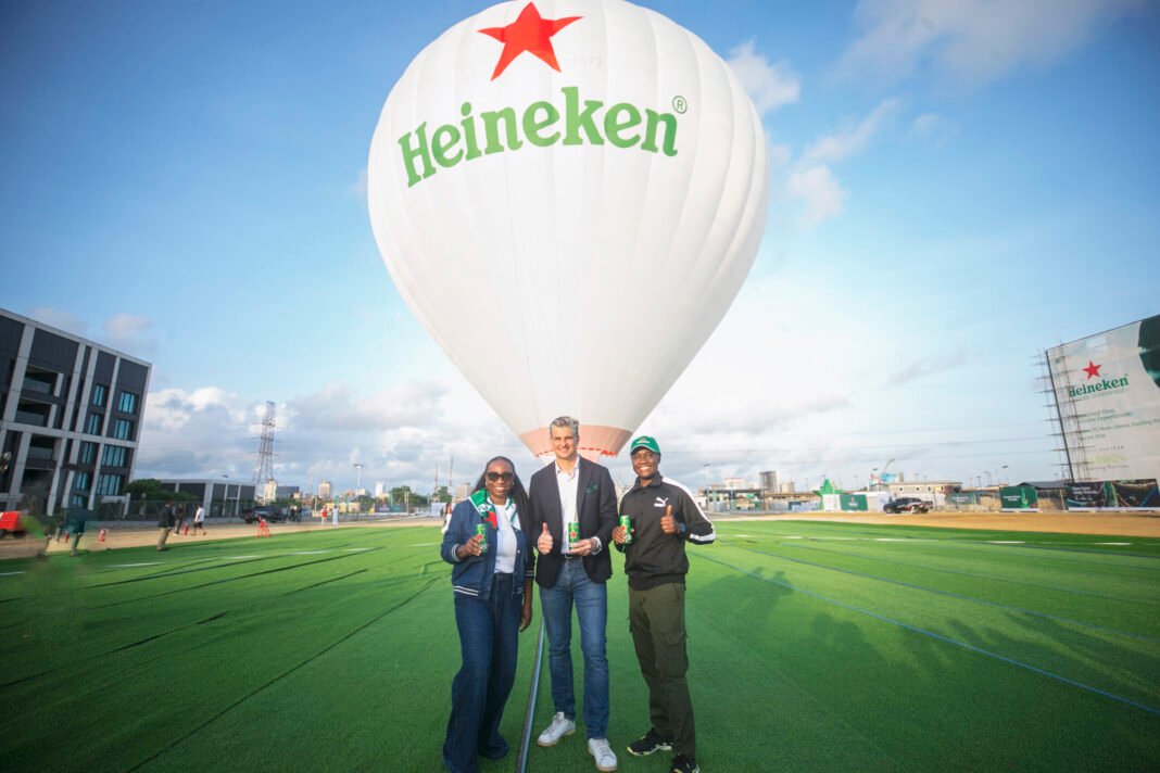 Heineken House Experience: Multi-Sensory Consumer Experience Hot Air Balloons, UEFA , Formula 1 And Live Music