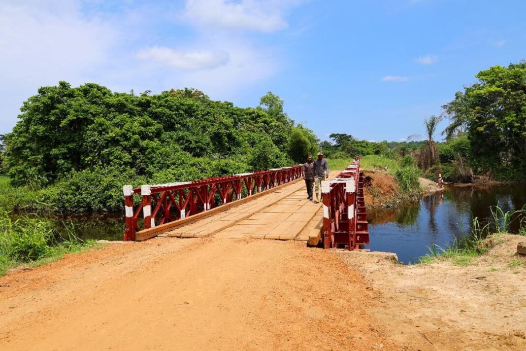 Réhabilitation du pont Lokenye sur la route Lodja – Bene Dibele