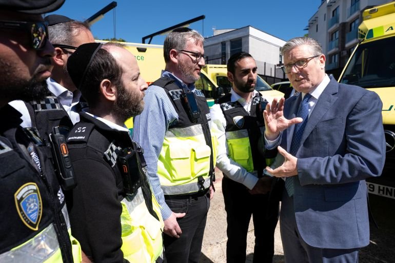 UK’s Starmer eyes banning some pro-Palestine protests