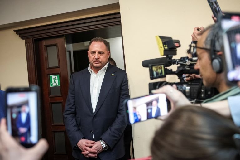 Zelenskyy’s ex-chief of staff appears in court in money-laundering case