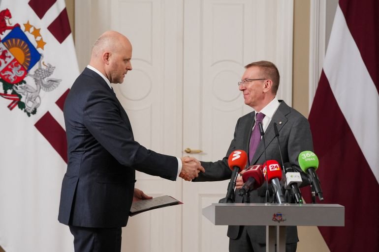 Latvia’s president asks opposition leader to form new government