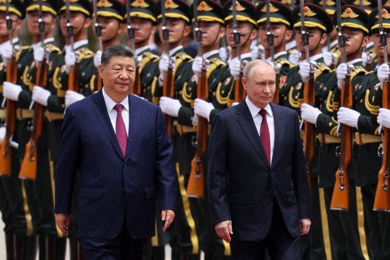 China’s Xi Jinping and Russian President Vladimir Putin meet in Beijing