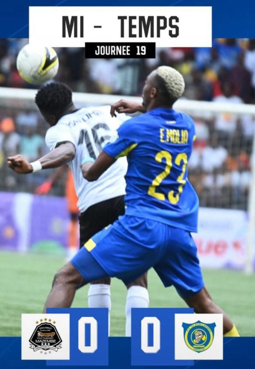 Play-offs : Lupopo gagne le derby lushois, Maniema Union et les Aigles assurent l’essentiel