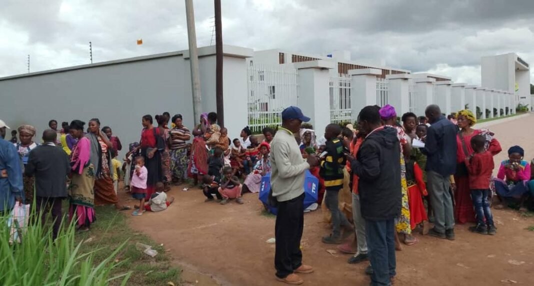Les déplacés du Nord et du Sud‑Kivu bénéficient d’une aide alimentaire et non alimentaire à Lubumbashi