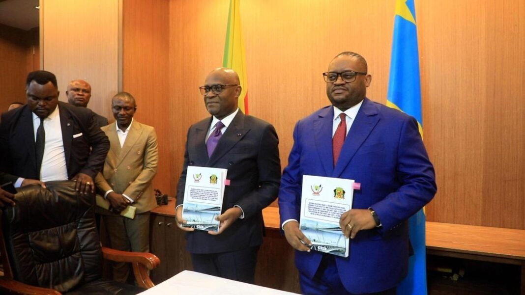 Signature du protocole d’accord du projet Pont Rail Kinshasa-Brazzaville
