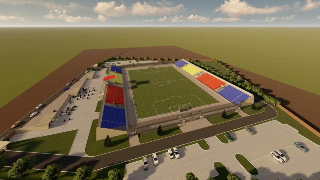 Kananga : début des travaux de fondation et de l’aire de jeu du stade de Kanyuka