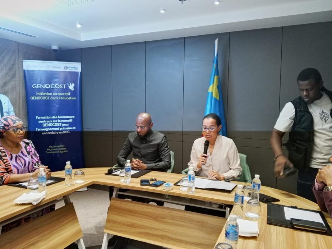 Début du processus d’intégration du narratif GENOCOST dans le programme scolaire de la RDC