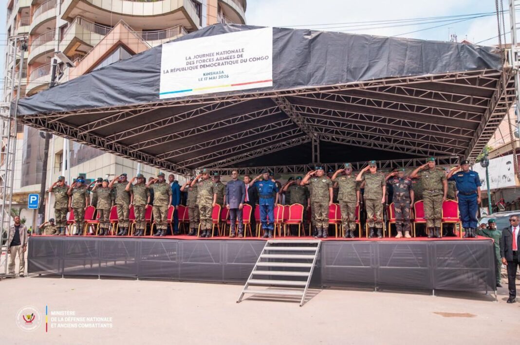 17 mai 2026 : Guy Kabombo insiste sur la nécessité de renforcer les FARDC et la PNC