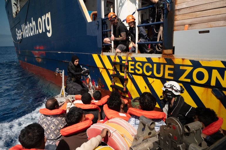 Migrants ‘feared for their lives’ as Libyan gunmen fired on rescue ship