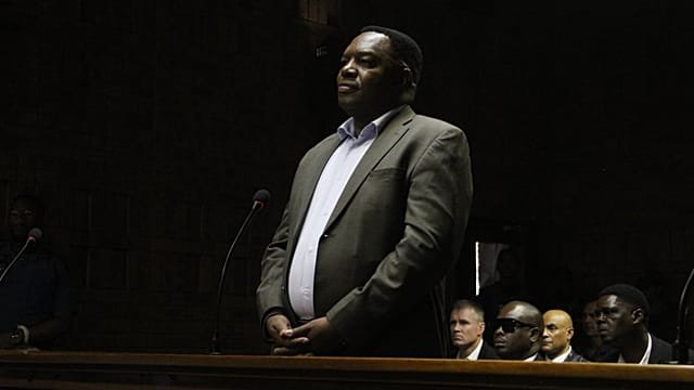 South Africa’s suspended top cop appears in Pretoria court