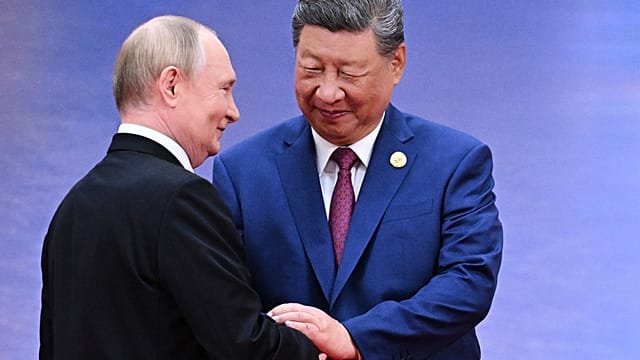 Xi hosts Putin in Beijing following Trump’s China visit
