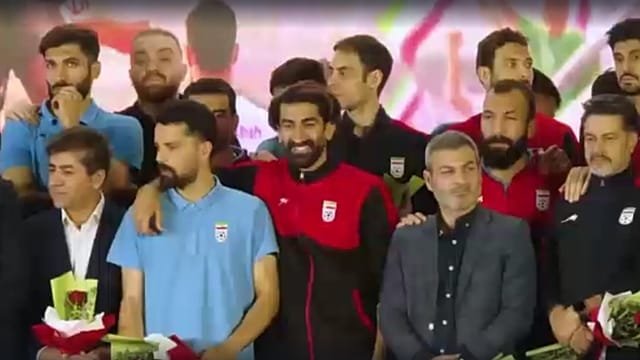 Iran’s national football team given public send-off ahead of FIFA World Cup