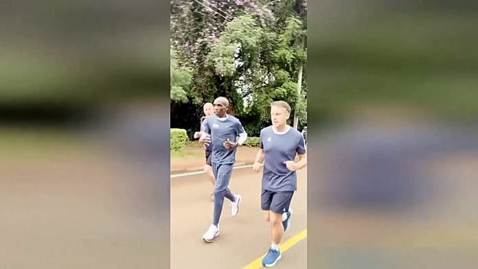 Macron thanks Kipchoge for ‘patience’ after Nairobi morning run