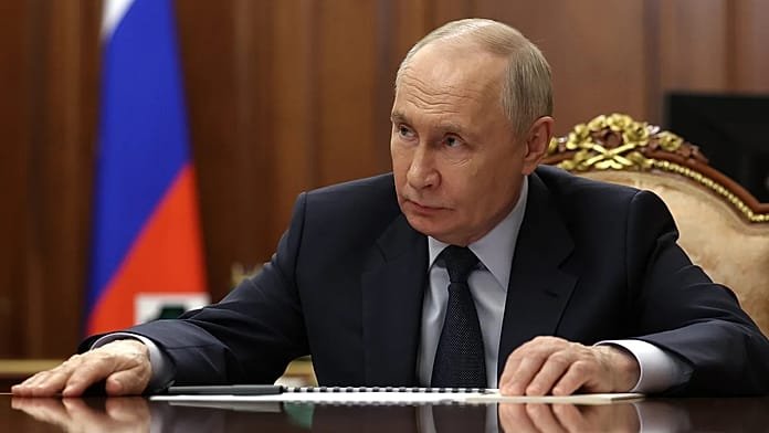 Putin claims war with Ukraine could be coming to an end