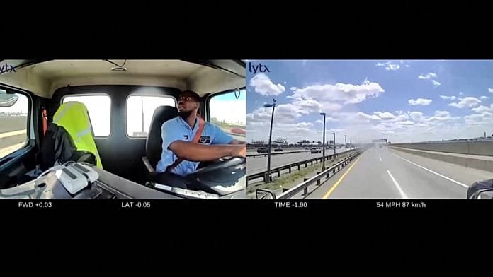 Video shows United Airlines plane striking truck in New Jersey, injuring driver