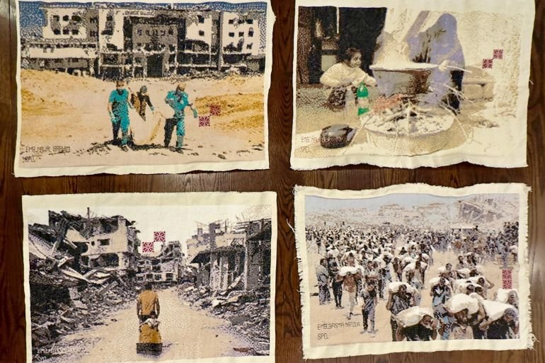 Gaza at the Venice Biennale: Where language falls short, threads take over