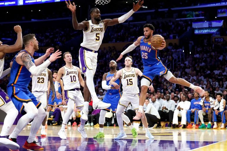 OKC Thunder bury LA Lakers to take 3-0 NBA Playoff series lead