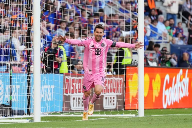 Lionel Messi scores two goals as Inter Miami rally to beat Cincinnati