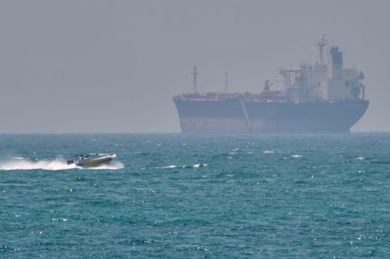 Oil prices jump as US, Iran trade fire in Strait of Hormuz