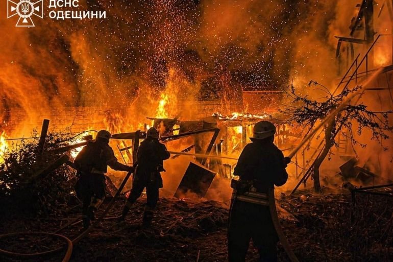 Russia hammers targets across Ukraine overnight