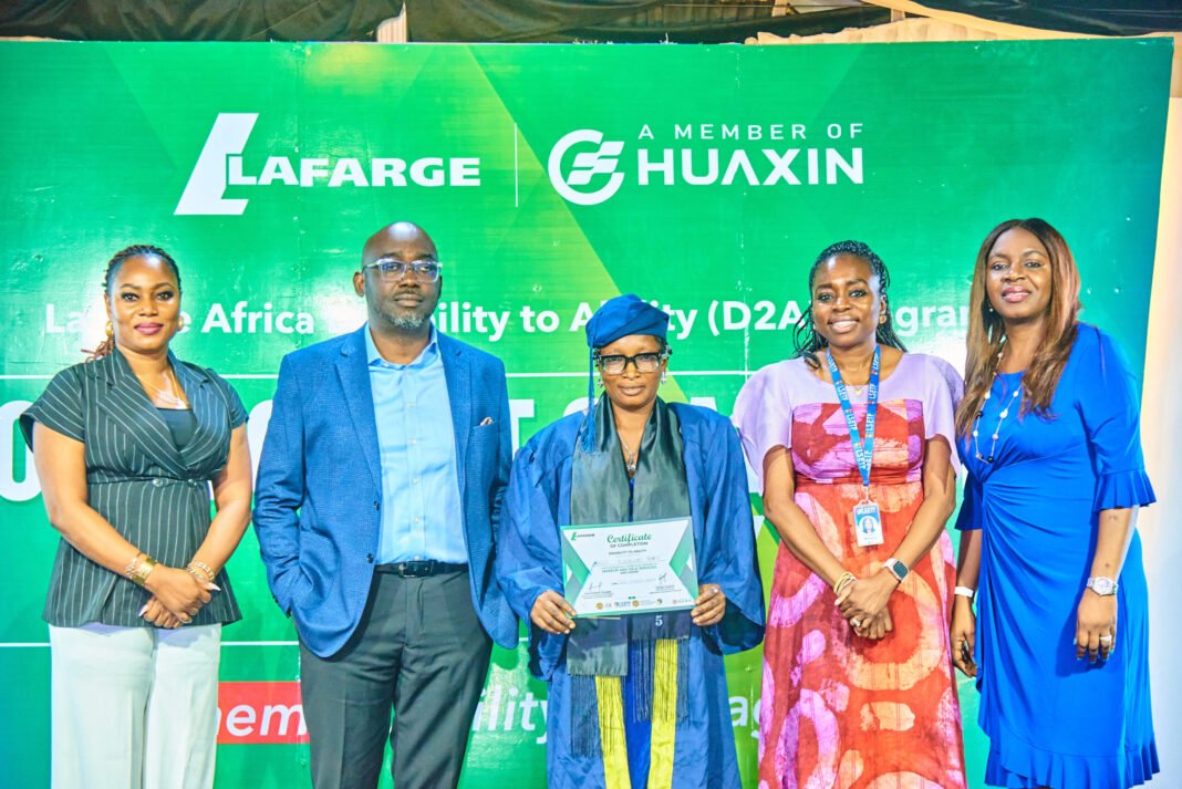 Lafarge Africa Transforms the Lives of 100 Persons with Disabilities through D2A Programme