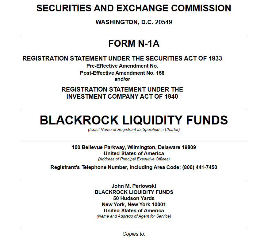 BlackRock Tokenized Fund on Ethereum For Stablecoin Holders