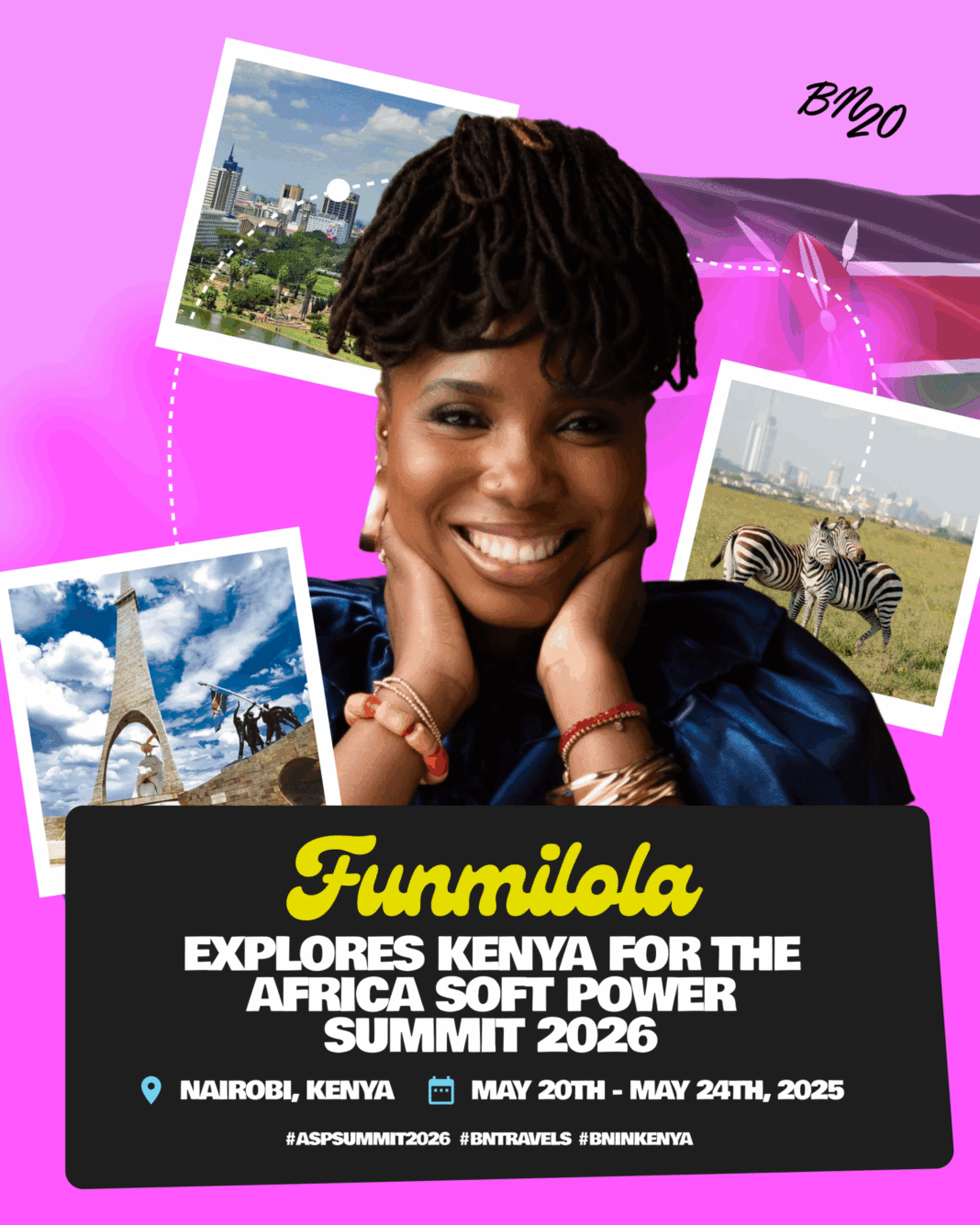 BellaNaija’s Funmilola Is Heading to Nairobi for the Africa Soft Power Summit 2026