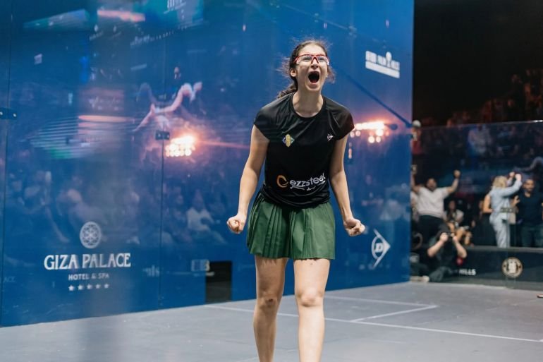 Egyptian teen Amina Orfi beats El-Sherbini to win PSA world squash title
