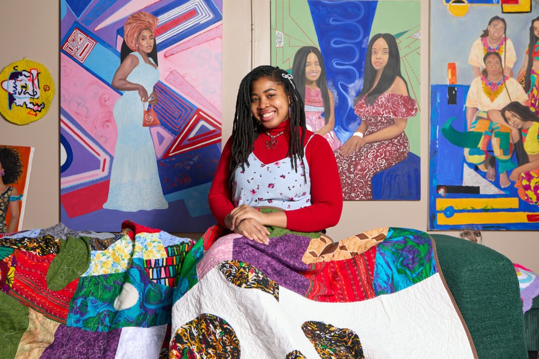 A Nigerian Artist’s Touch: Mesoma’s Quilts Enhances Finnish Consulate’s Collection