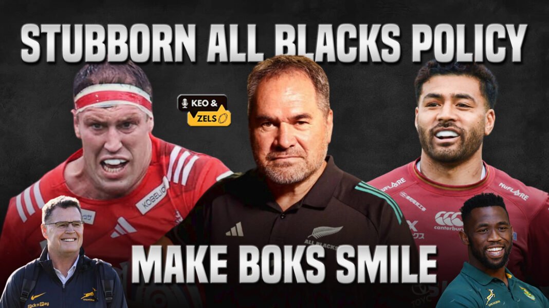 Keo & Zels: Stubborn All Blacks policy make Boks smile