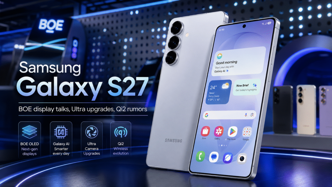 Samsung Galaxy S27: Release Date, BOE Display Controversy, Rumored Specs